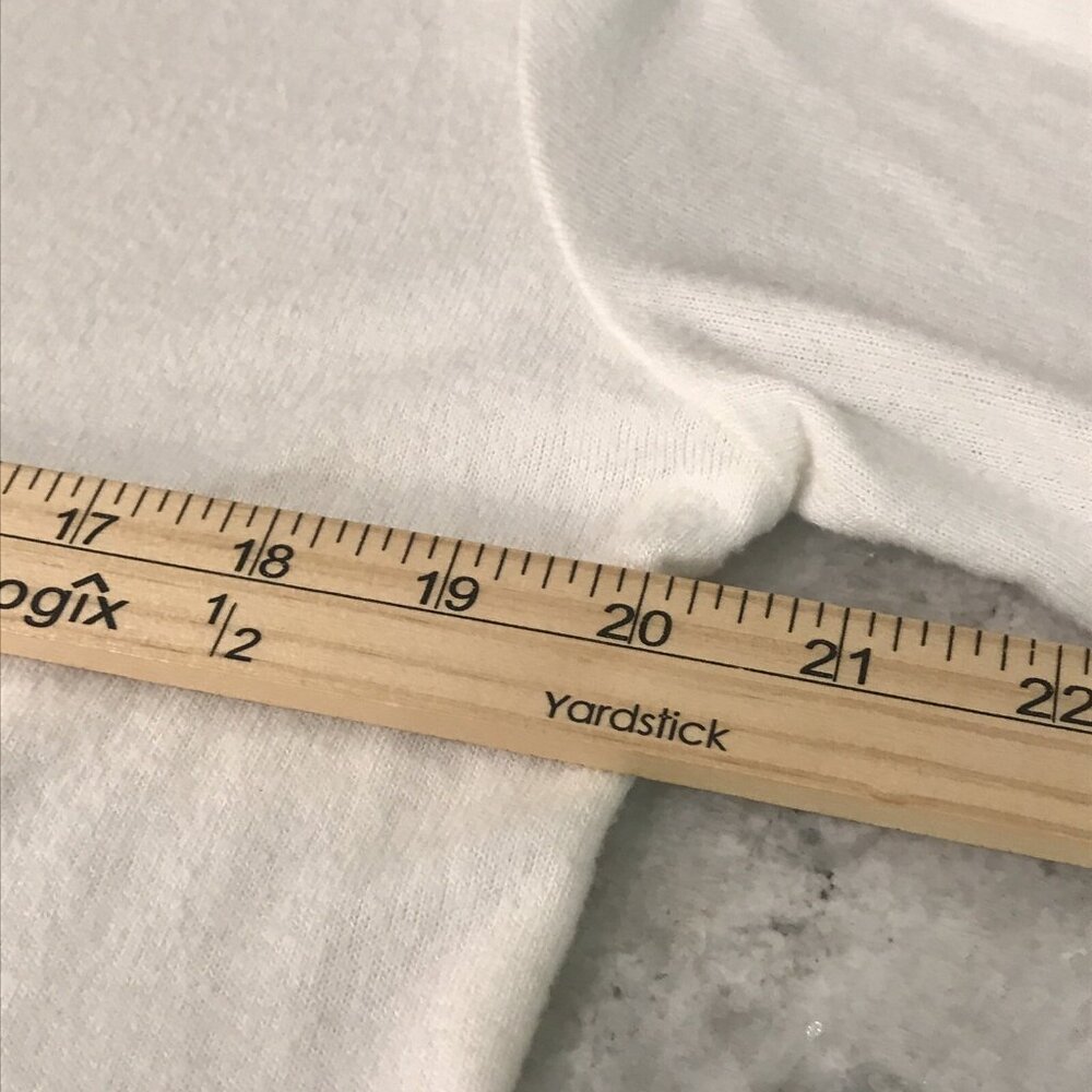 Zyia Hoodie Top Womens XS Off White Ivory Beachy Bohemian Summer Hippie Pullover - Picture 5 of 8